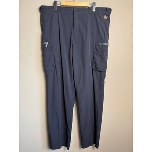 Tilley Mens Navy Blue Cargo Hiking Pants Outdoor Gorpcore Hiking Tag: 36 Fit: 39